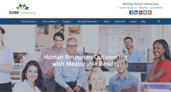 Desktop Screenshot of dubeconsulting.com